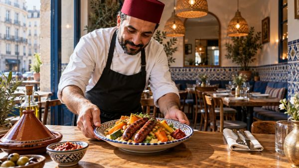 Les délices de la gastronomie tunisienne au restaurant chouchou à Lyon
