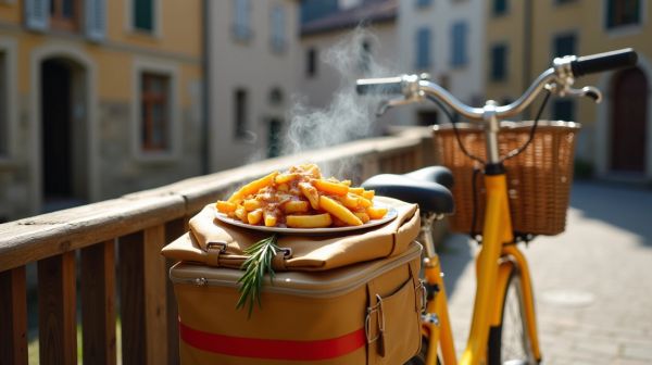 Se faire livrer une poutine à Annecy - Côté Burger
