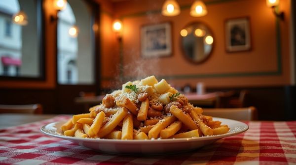 Se faire livrer une poutine à Annecy - Côté Burger